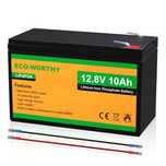 Акумулятор ECO-WORTHY LiFePO4 12V 10Ah
