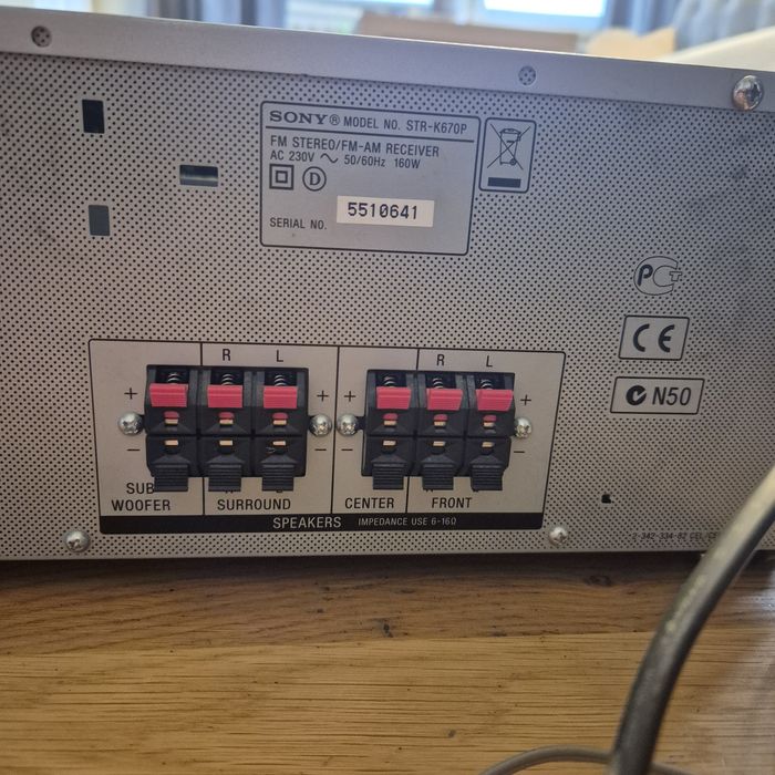 Kino domowe  SONY STR-K670P UŻYWANE