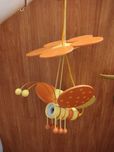 Lampa sufitowa wisząca motylek