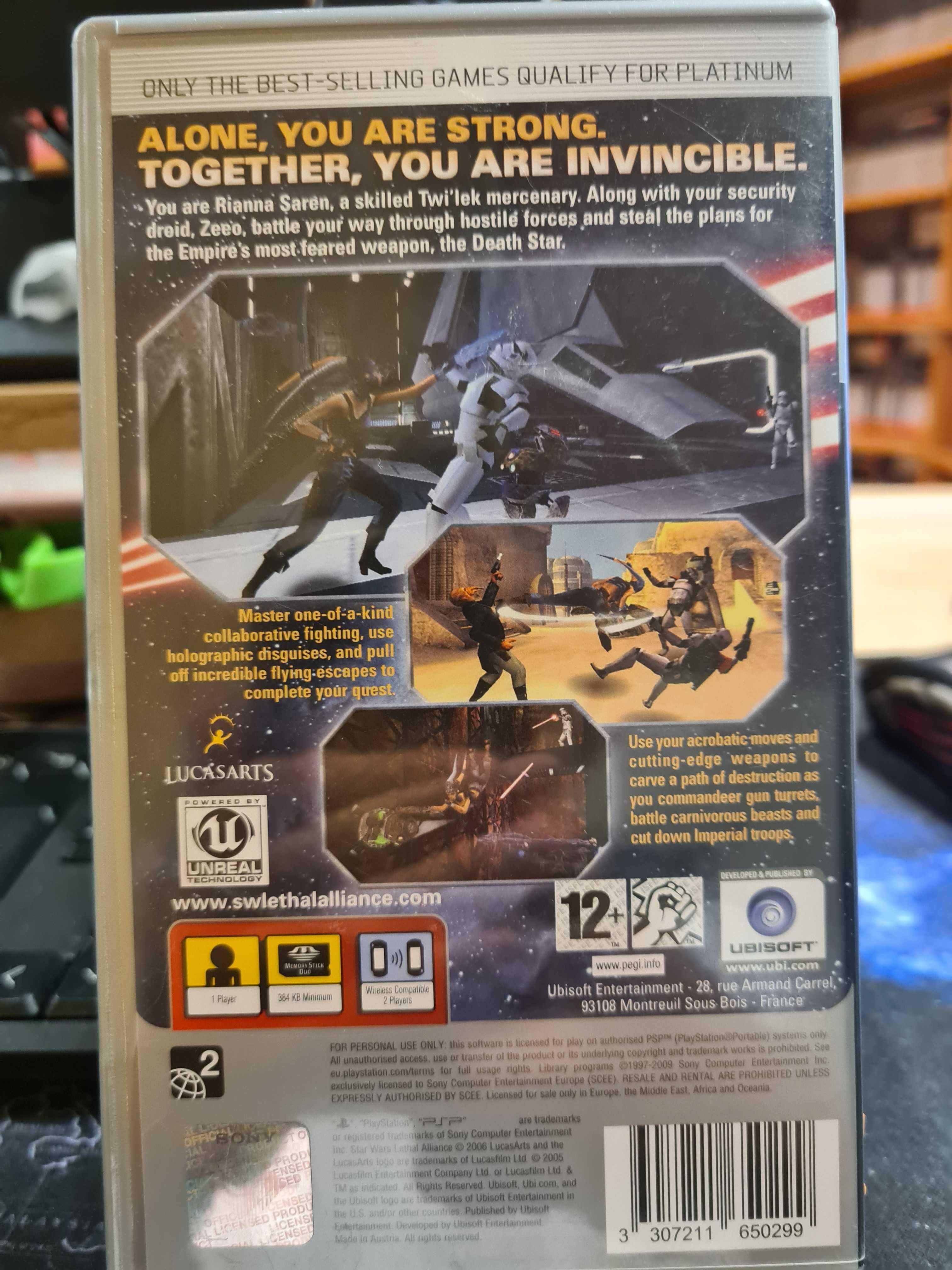 Star Wars: Lethal Alliance PSP, Sklep Wysyłka Wymiana