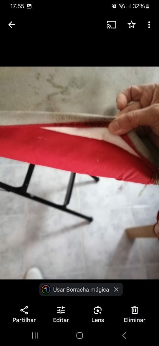 Dois em um. Tábua / Escadote NEGOCIÁVEL
