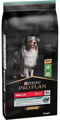 Pro plan Adult Medium Sensitive Digestion Lamb 14кг