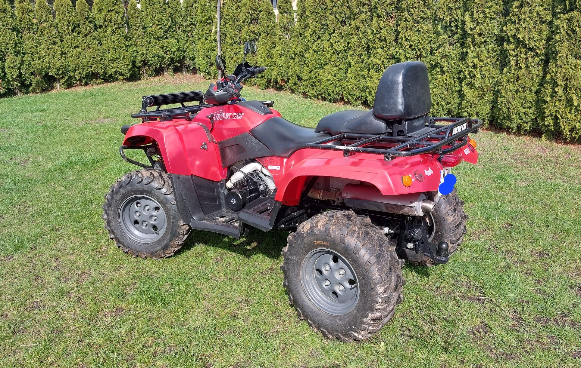 Quad Arctic Cat 650 Long 4x4 zarejestrowany