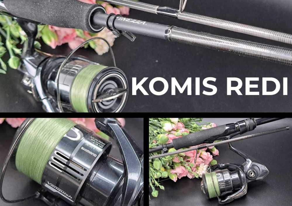 Graphiteleader Finezza 752L-S + Shimano Vanquish FC 2500S Komis Redi
