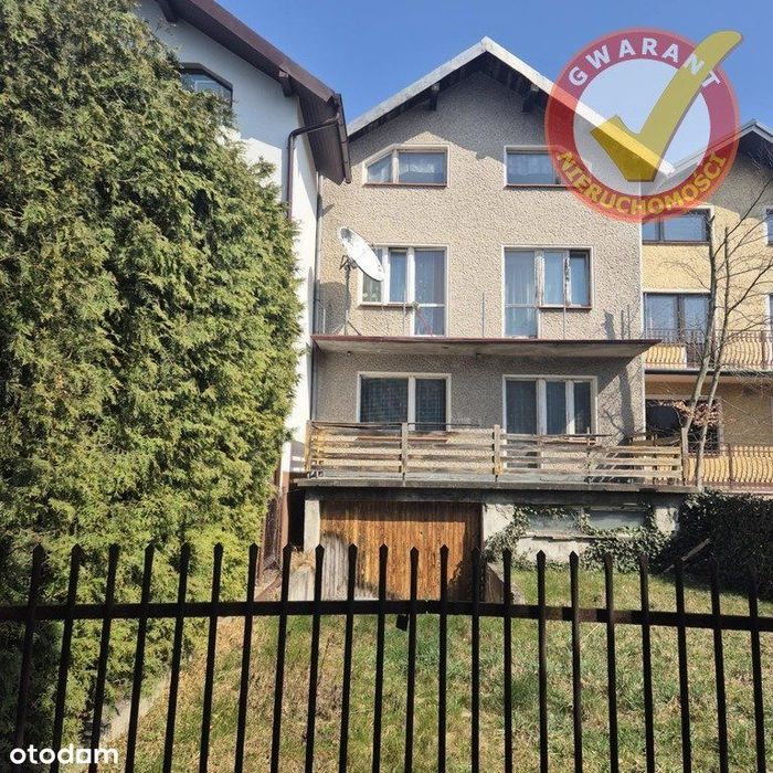 Dom na Wrzosach z potencjałem i pięknym rozkładem.