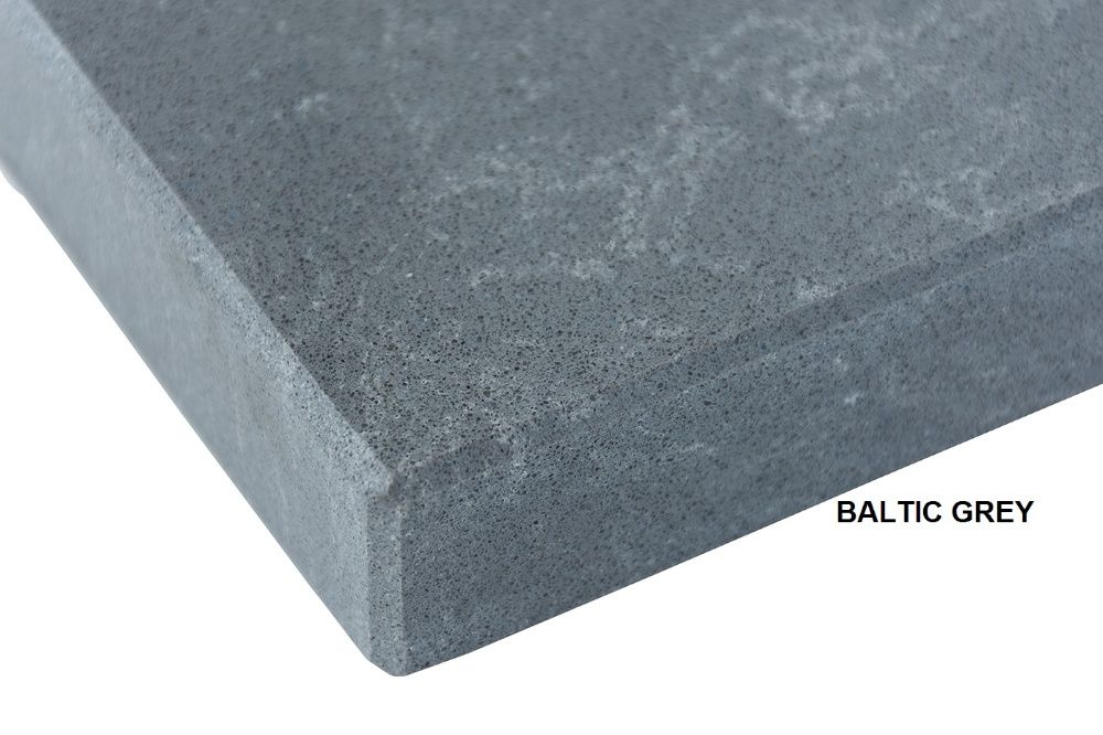 Parapety z konglomeratu BALTIC GREY-2CM GRUBOŚCI