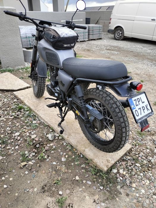 Motocykl Brixton Felsberg 125 #scrambler #caferacer #kat.B
