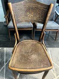 3 krzesła thonet  lata 30