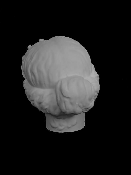 Голова гипсовая Венера Капуа (в кокошнике) 30см.