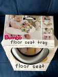 Cadeira Bumbo Bébé Cinza + Bandeja