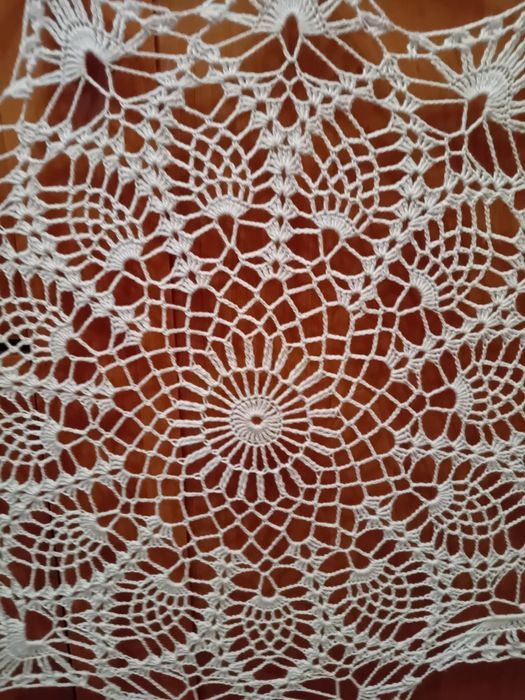 Mandala zawieszka na szydełku  50 cm