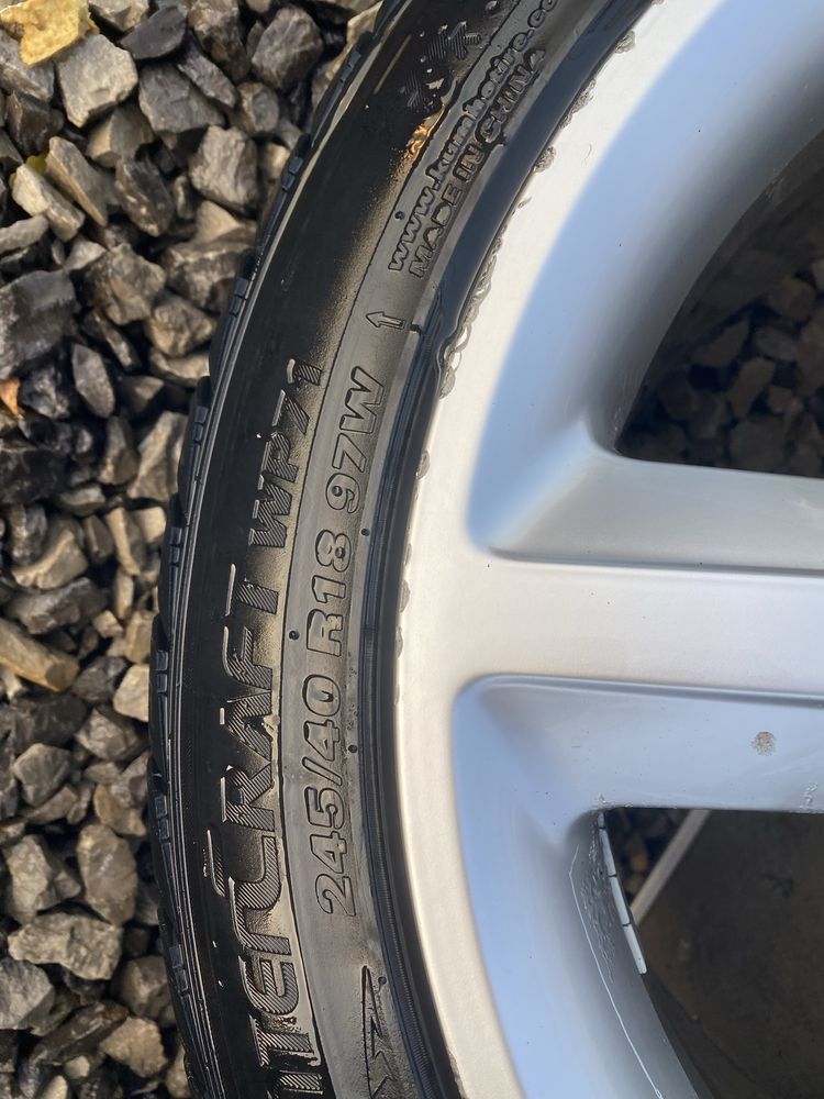 Koła Felgi Audi S line  5x112  245/40 R18 a3 a4 a5 a6 q5 VW Seat Skoda