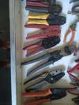 Alicates, chaves de bocas, fendas, Philips, etc