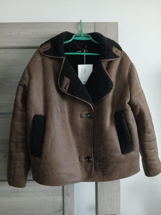 Жіноча  дублянка / куртка з текстилю  в стилі Zara