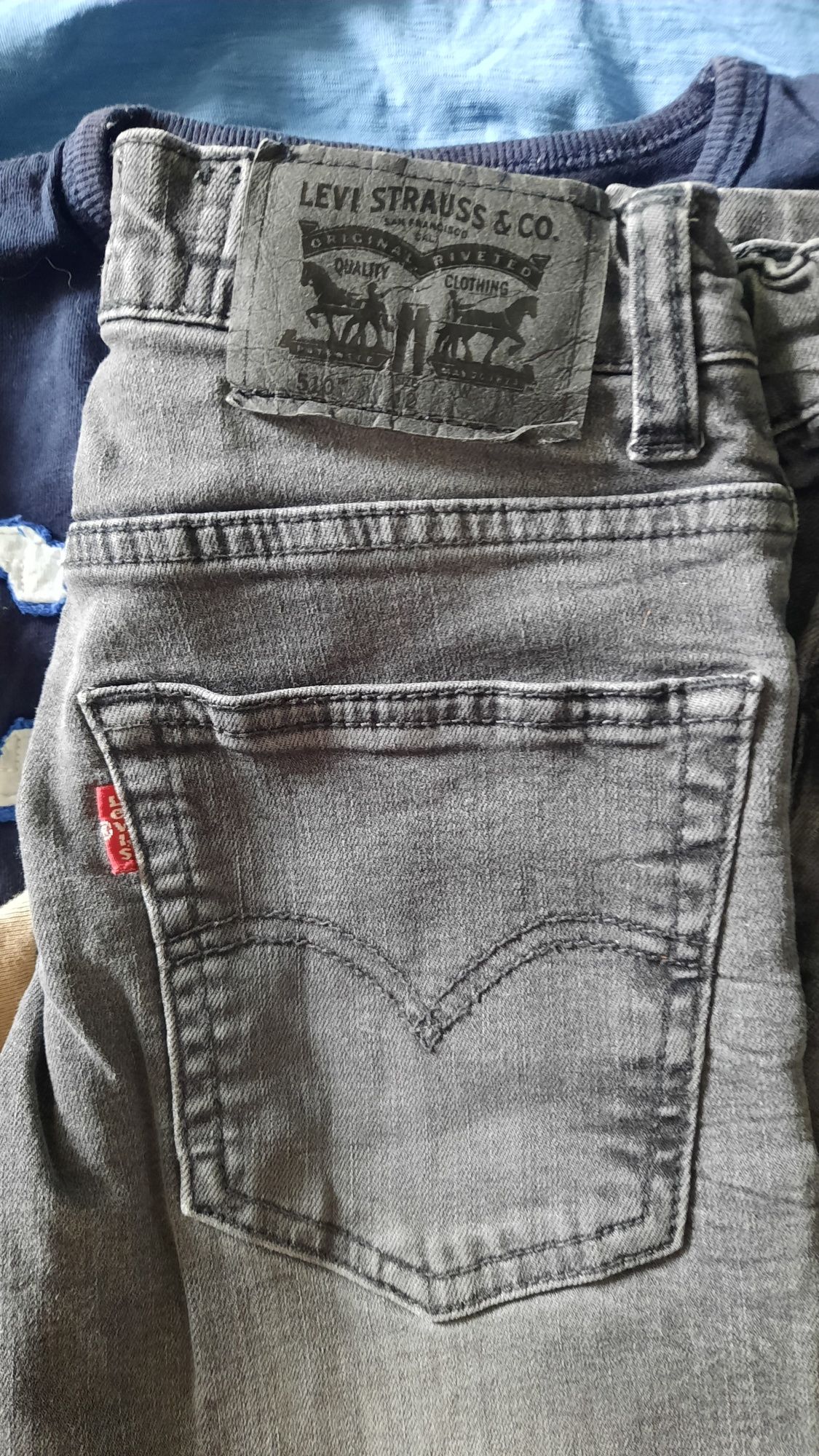 Pakka ubrań markowych r.140,Levis, Hilfiger, Lauren, Nike