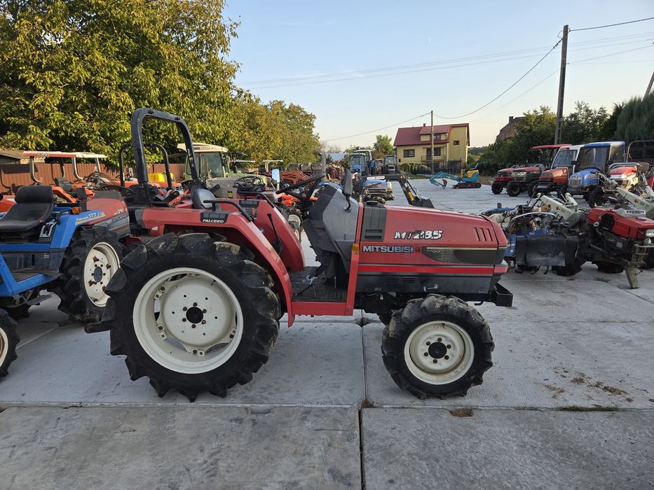 Traktorek japoński Mitsubishi MT285 28KM wspomaganie rewers 4x4