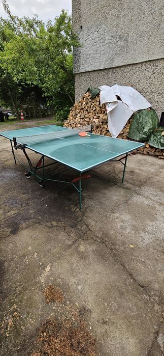 Fajny,zewnętrzny Kettler.Aluminiowy stół do tenisa,ping ponga