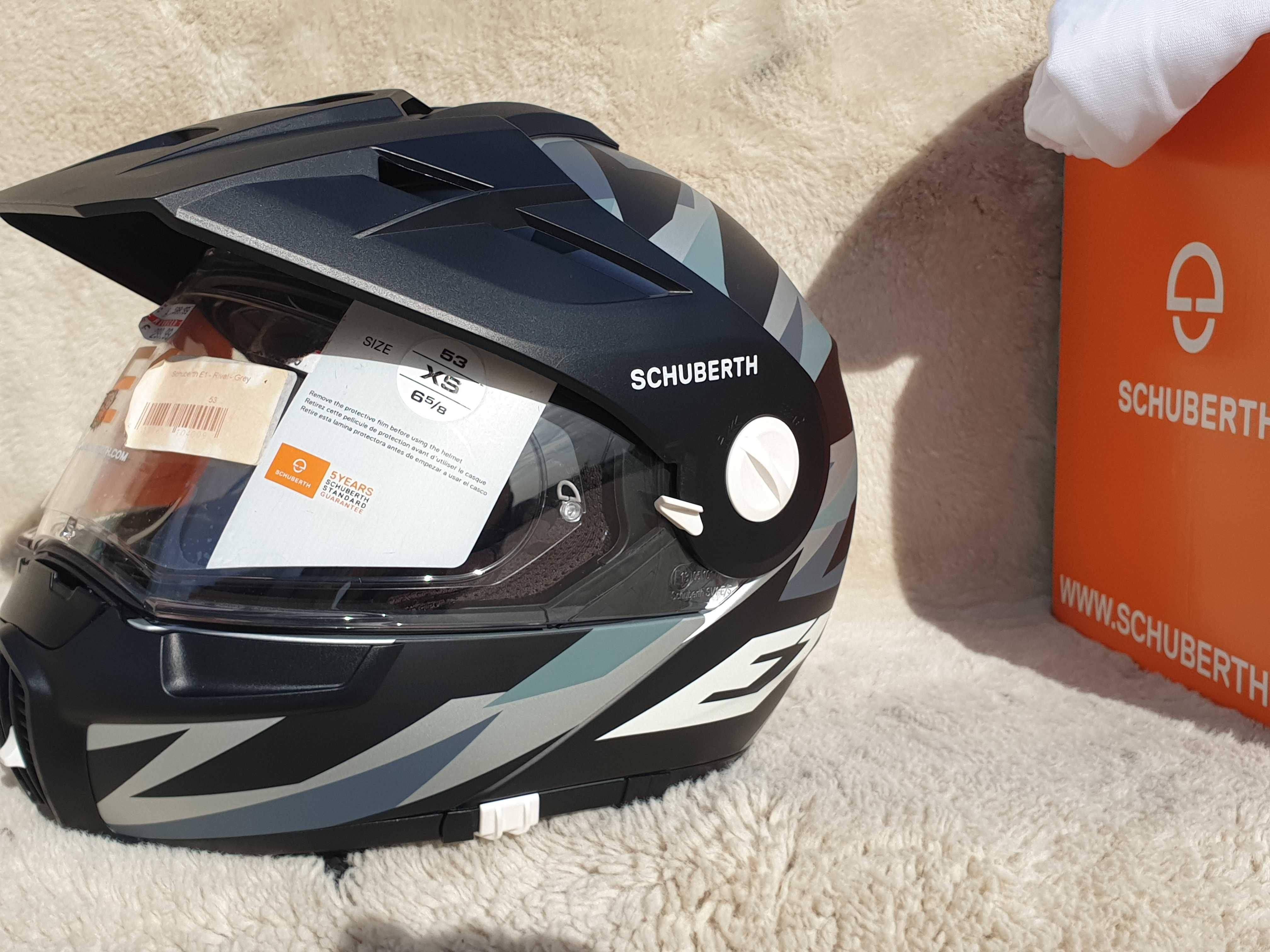 Schuberth E1 szczękowy kask motocyklowy rozm XS