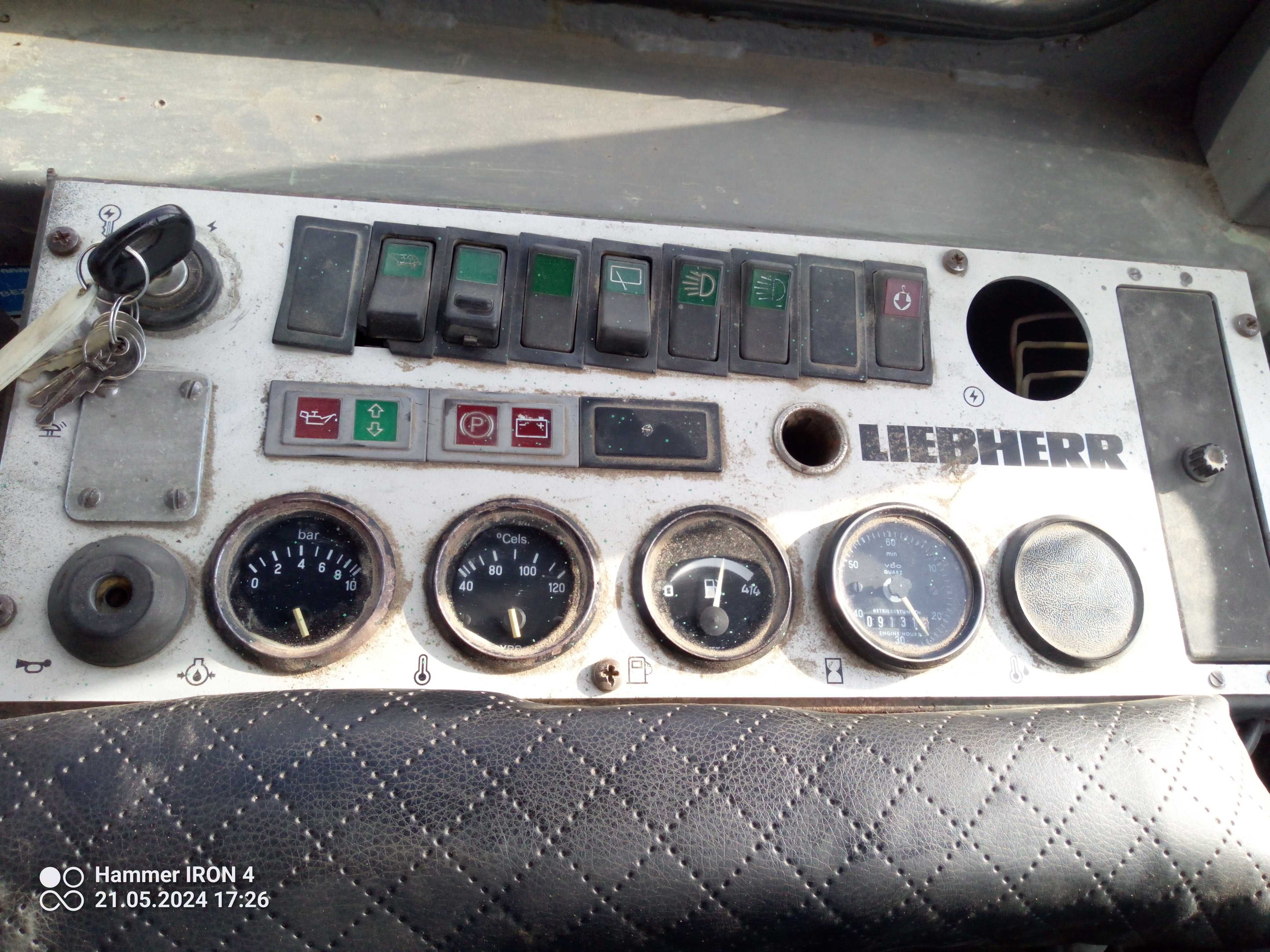 Spycharka Liebherr PR711 sprzedam lub zamienię