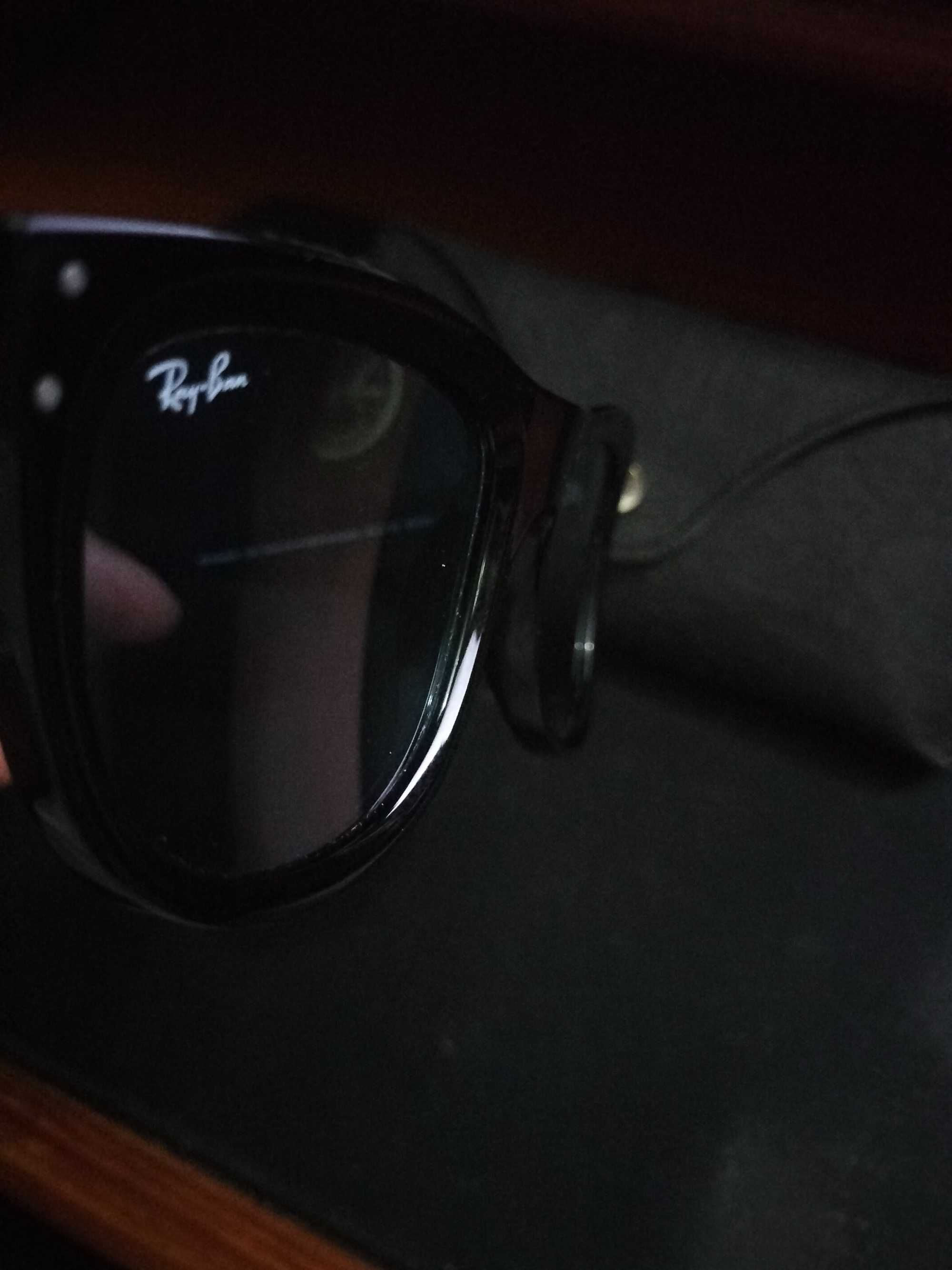 Óculos Ray-Ban Wayfarer Reverse Lentes Azuis