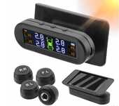 Bezprzewodowe Czujniki TPMS z Solarem LCD Monitorowanie Opon ttst1039