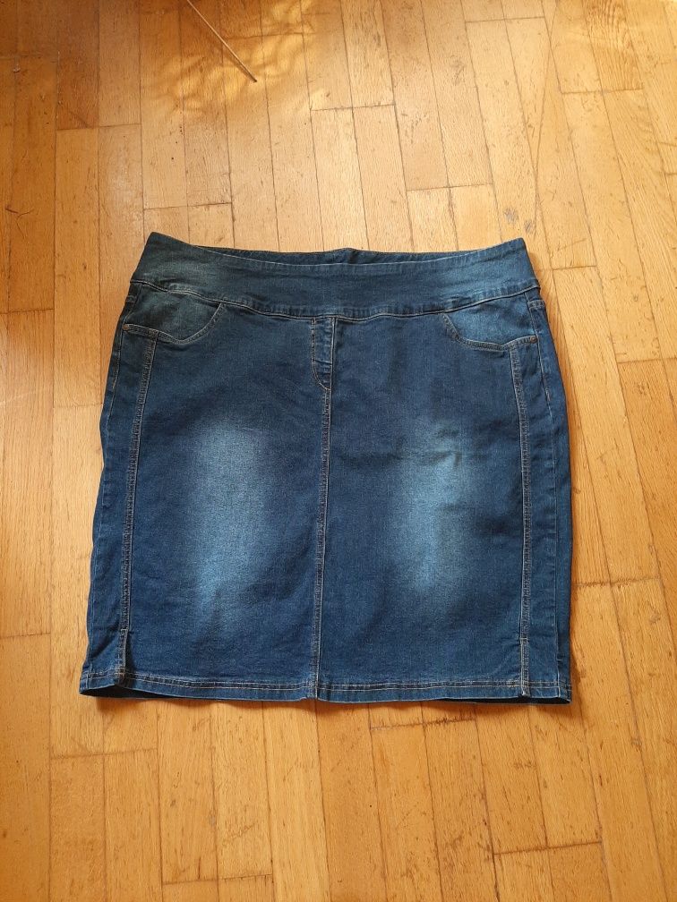 spódnica jeansowa roz 52