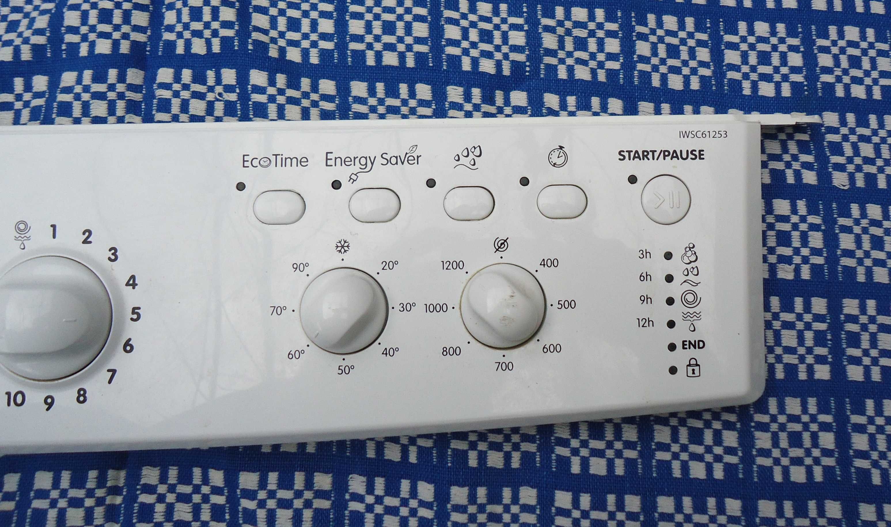 Модуль(плата) індикації з пральної машини INDESIT.