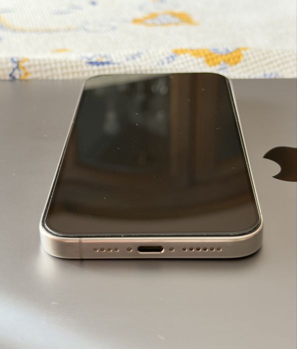Iphone 15 Pro Max 256Gb Titanio Natural C/Novo C/Fatura e Garantia.