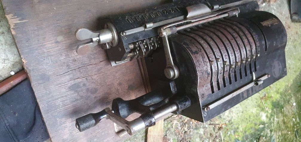 Triumphator kalkulator mechaniczny liczydło #antyk #vintage #retro