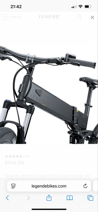 Bicicleta LEGEND Etna SR