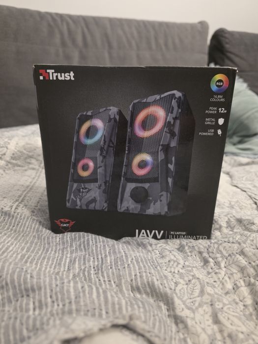 Głośniki RGB Trust do komputera