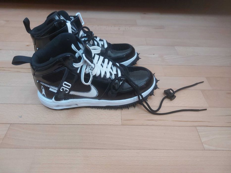 Nowe r. 44 Nike air force 1 mid sp off-whitesheed