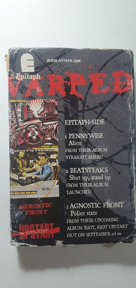 K7 Rancid / Skareta / warped tour 99