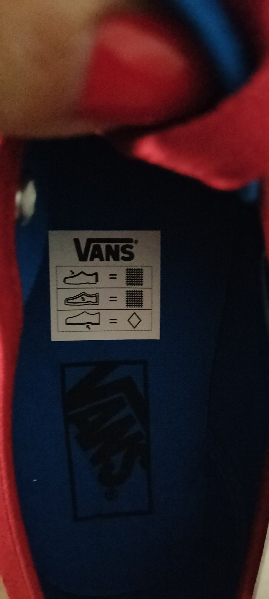 Sapatilhas vermelhas Vans