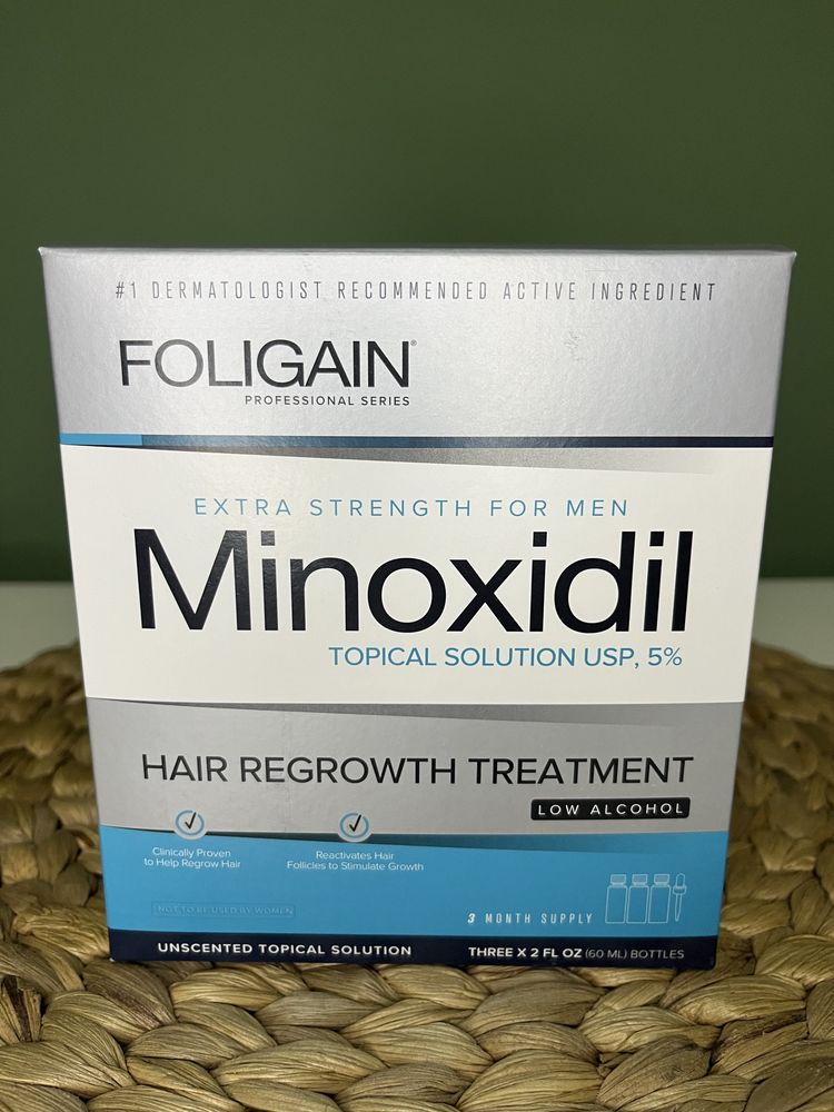 Minoxidil kikrland /Foligain /dermaroller