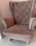 Fotel Uszak Glamour