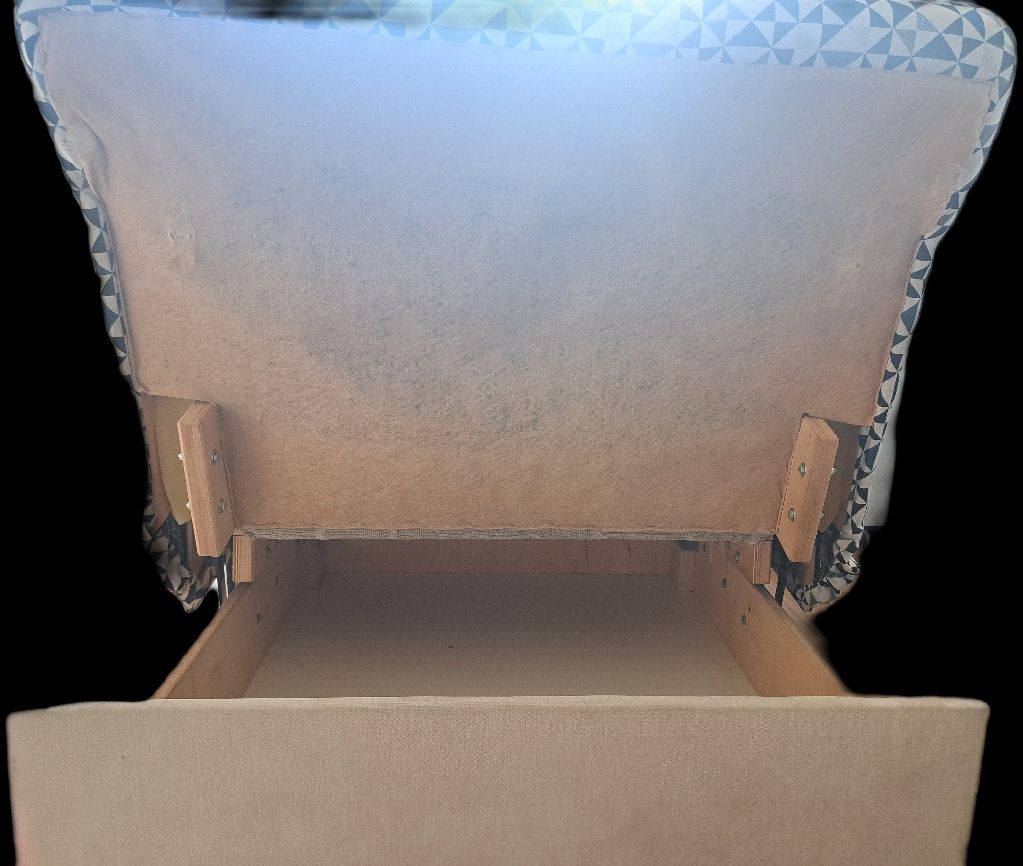 Sofa amerykanka 1 osobowa sprężyny bonellowe