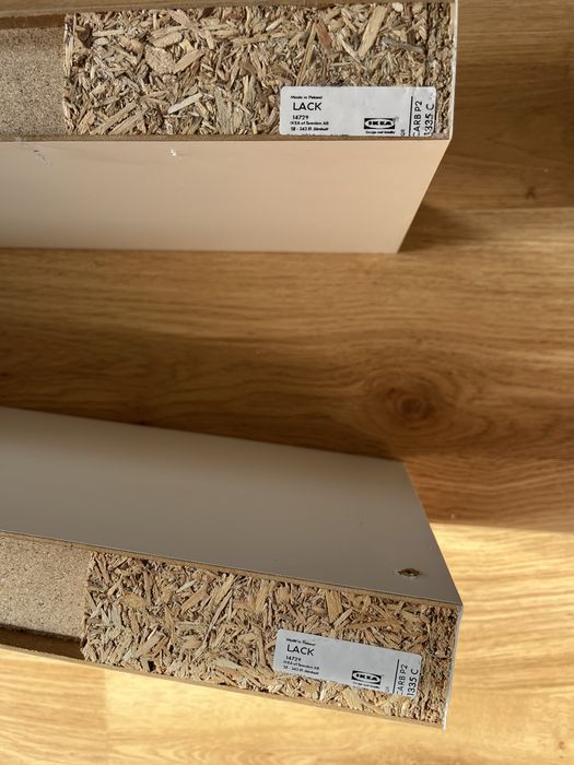 2 półki IKEA LACK 110x26