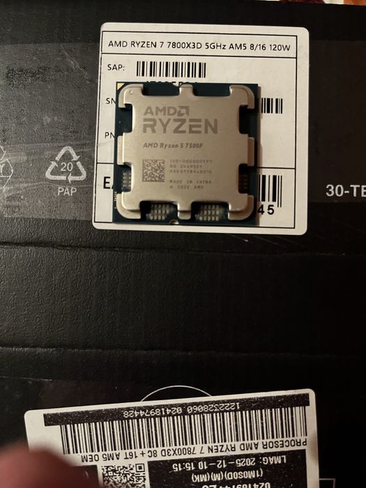 Ryzen 5 7500F Tray Gwarancja