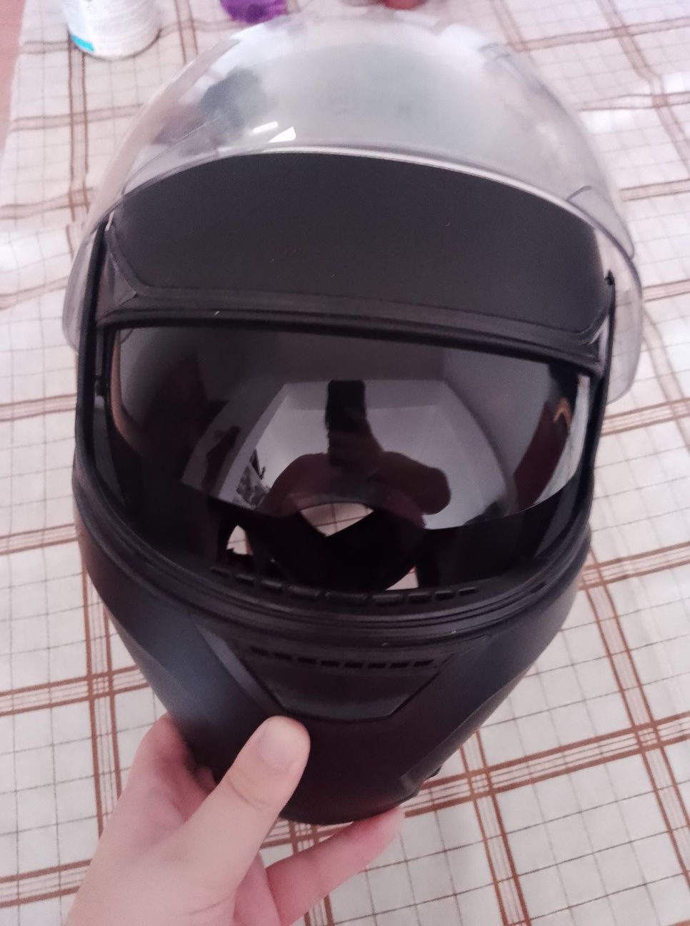 Capacete de mota
