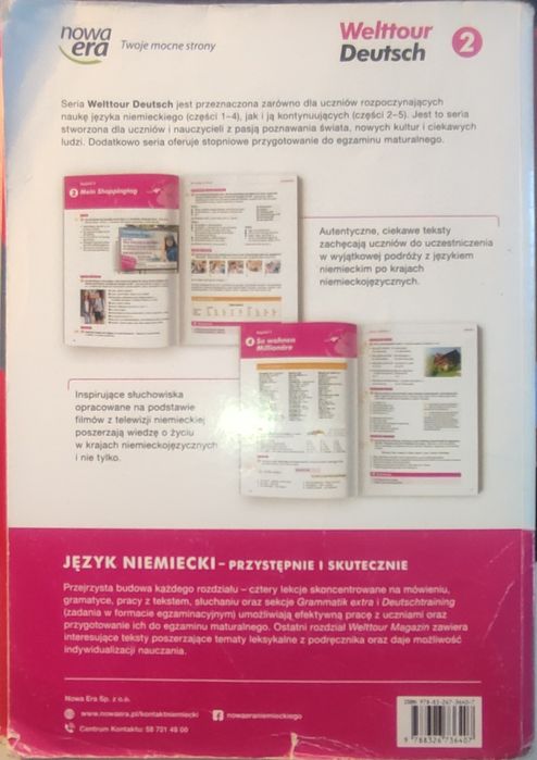 Podręcznik Welttour Deutsch 2