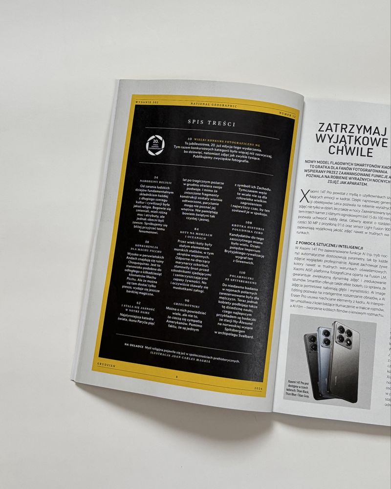 Magazyn National Geographic Polska Narodziny Religii grudzień 2024