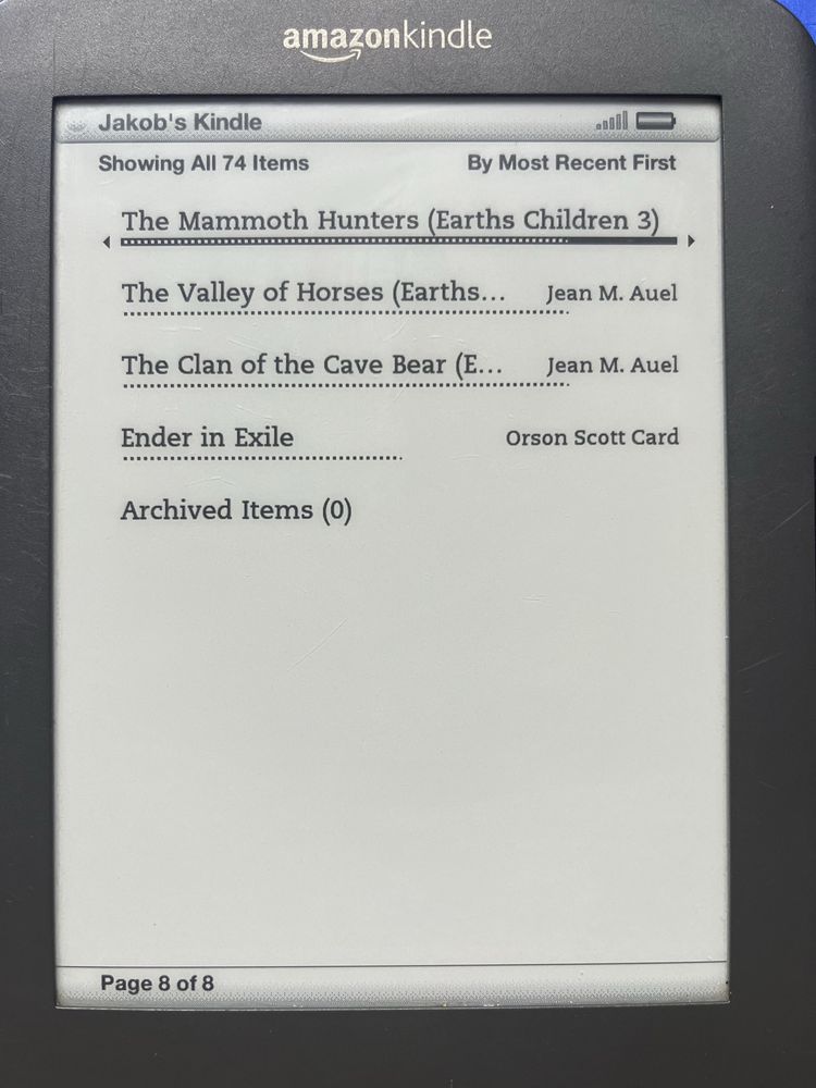 Amazon Kindle 3 najlepszy czytnik