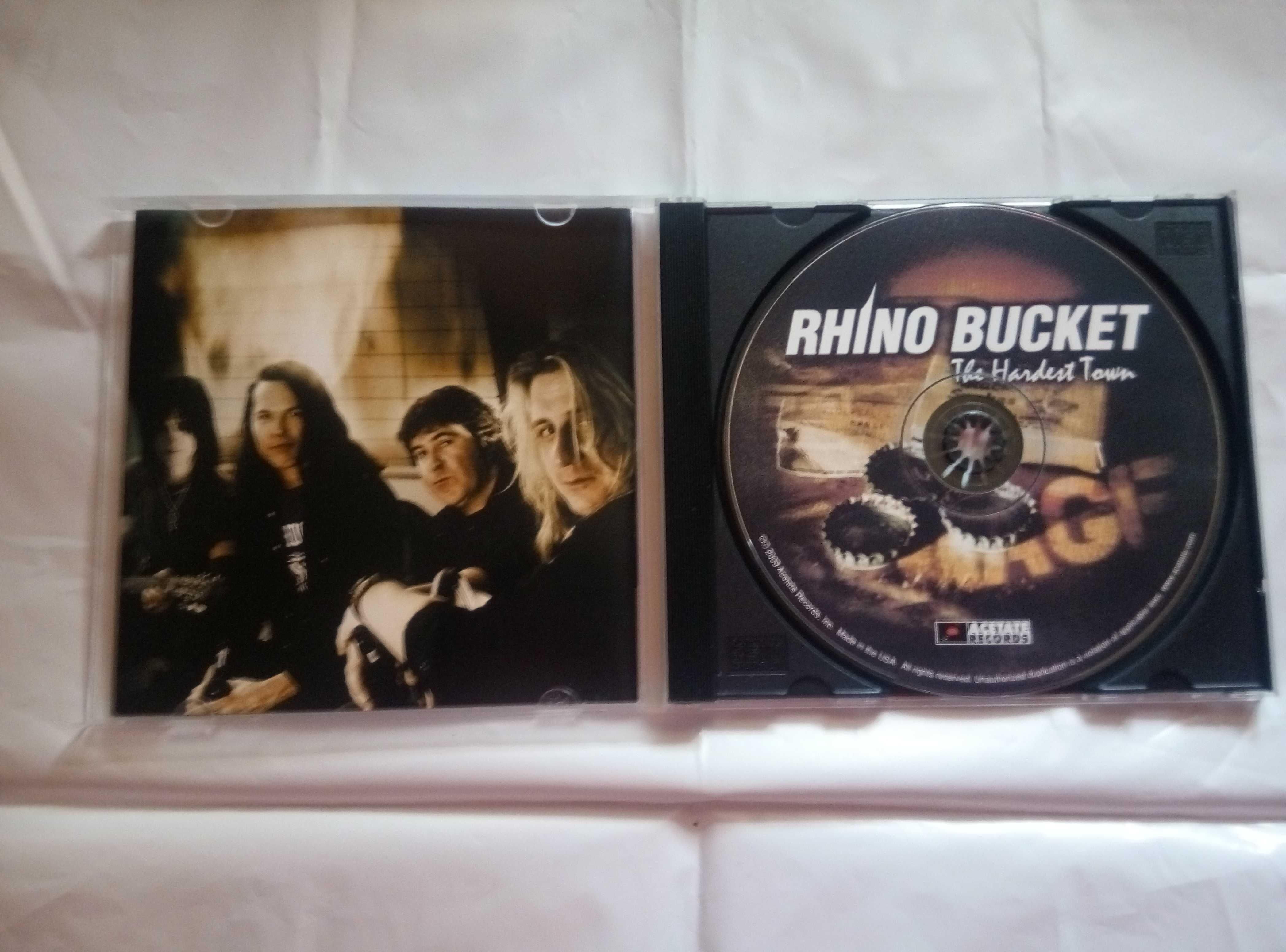 Rhino Bucket The Hardest Town фирменный CD диск USA