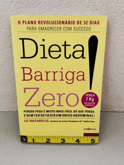 Livro "Dieta Barriga Zero" de Liz Vaccariello