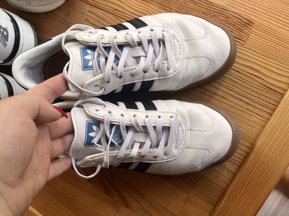 Adidas samba + кожанные стельки