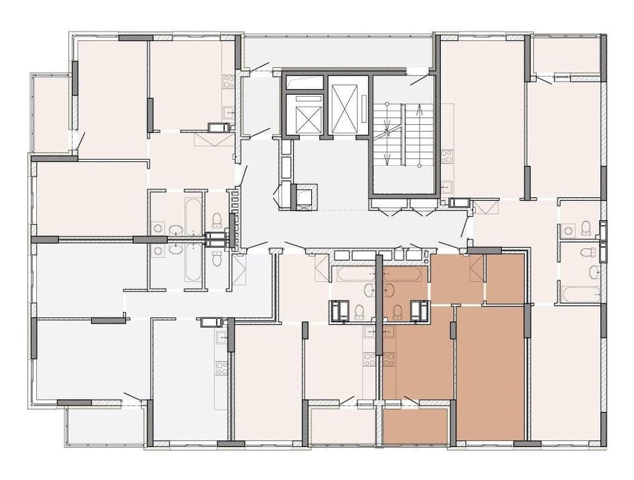Продам 1-кімнатну квартиру 5 поверх в ЖК «Krona Park 2», Бровари. DM