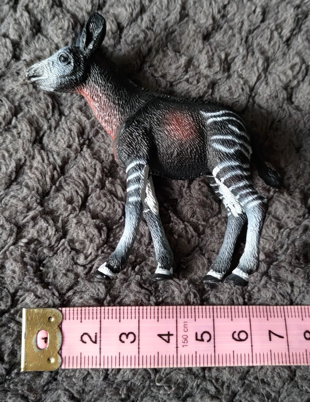 ZOO zwierzęta okapi leśne figurka z tworzywa