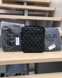 Сумка через плече Guess Vezzola. Месенджер барсетка Гесс. ХІТ ПРОДАЖУ