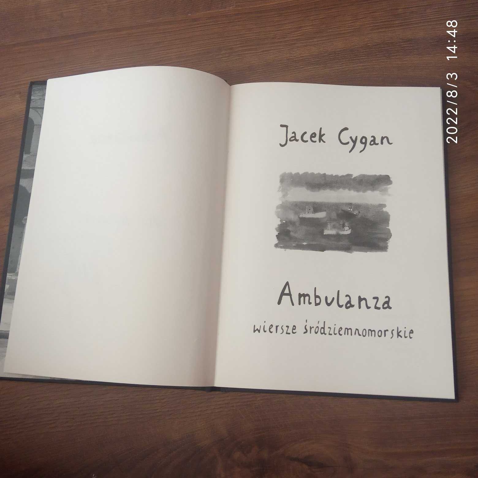 Jacek Cygan - Ambulanza z autografem - poezja wiersze